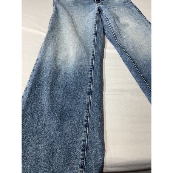 PacSun Womens Casey low rise baggy Light Wash Wide-Leg Jeans Size 26 - Picture 5 of 11